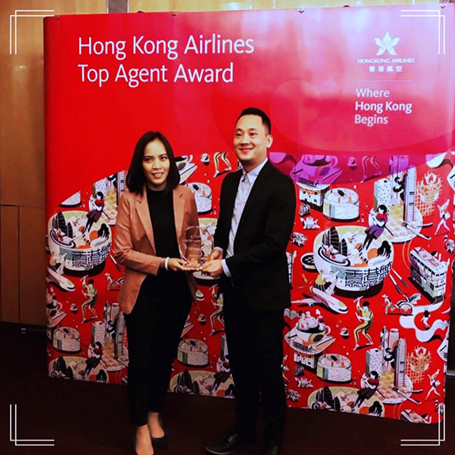 Top Agent Award 2018 (Thailand) Hong Kong Airlines